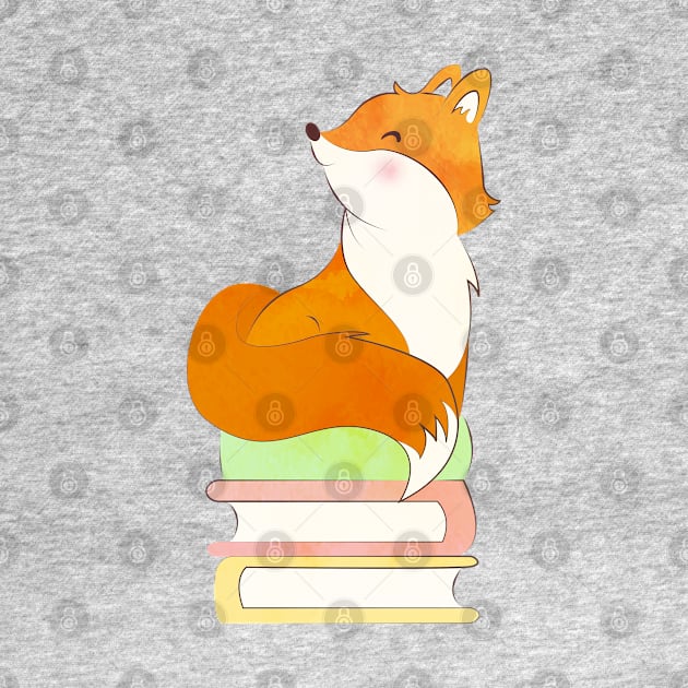 FOX READS by Catarinabookdesigns